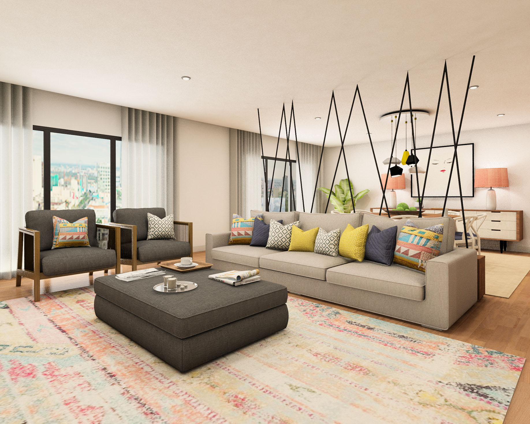 3inD Interiores é um serviço de Design de Interiores online. Fazemos com que aconteça mesmo antes de fazer a compra. Diga-nos o que quer modific